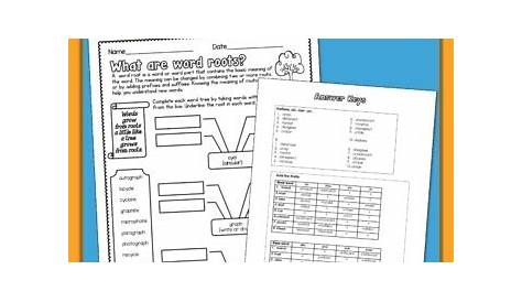 prefix and suffix worksheets with answers