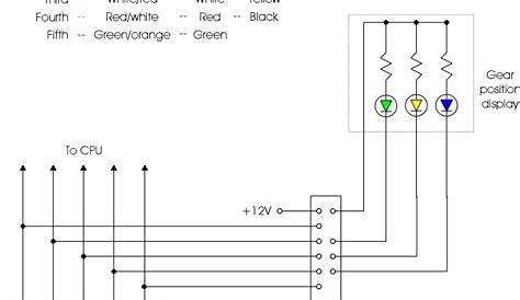 gear indicator circuit diagram