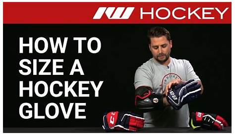 warrior hockey gloves size chart
