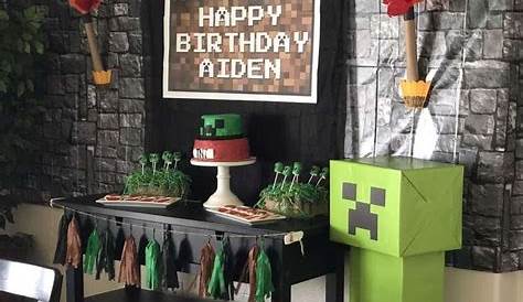 49+ Diy minecraft party decorations ideas in 2021 | This is Edit