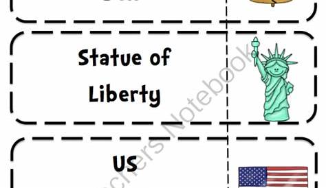 American Symbols ~ Preschool Printables