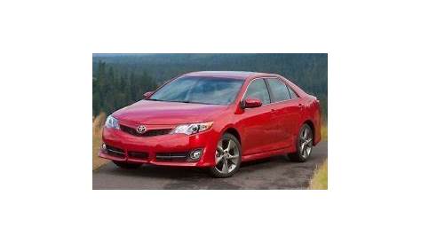 2012 Toyota Camry Tire Size