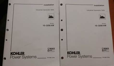 Kohler Engines Electrical Systems Guide Manual Lawn Garden Tractor TP