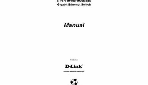 Manual - D-Link