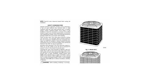 bryant 187b air conditioner user manual