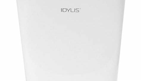 Idylis 5-Speed (Covers: 465-sq ft) White HEPA Air Purifier ENERGY STAR