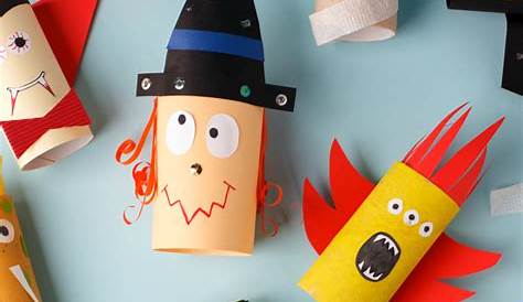 Toilet Paper Roll Halloween Characters - Crafty Morning