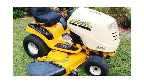 Cub Cadet LT1024 lawn tractor: specifications and review