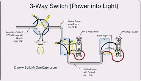 wiring diagram for two way lighting circuit