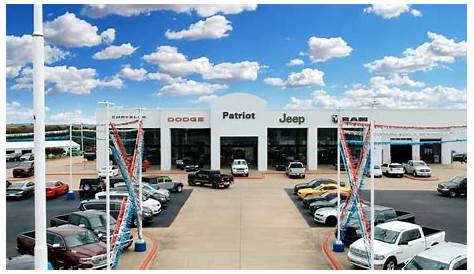 Patriot Chrysler Dodge Jeep Ram of McAlester | New & Used Auto Dealer