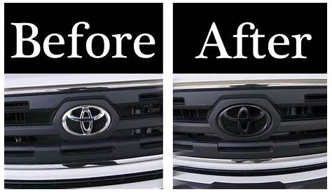 Toyota Tacoma Emblems Black