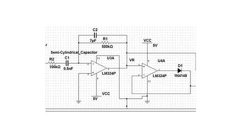 Simulated circuit diagram without Filter & Zero-Span adjust circuit V