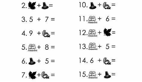 math pages for first graders