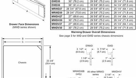 dacor warming drawer manual