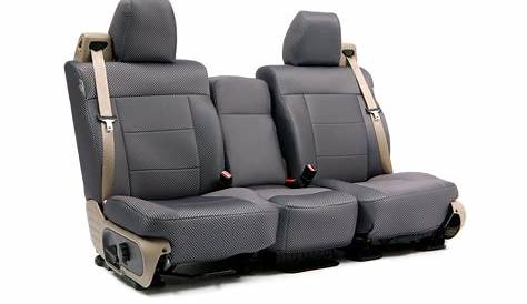 Coverking Custom Seat Covers 1 Row Neosupreme Carbon Fiber Solid Center