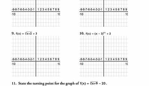 square roots worksheets answer key
