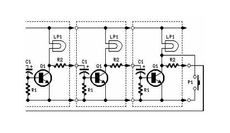 Wiring Schematic Diagram Guide: LEDs Lamps Sequencer circuits