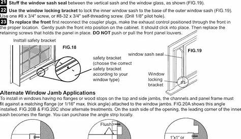 frigidaire wall air conditioner manual