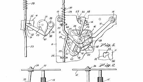 cuckoo clock parts diagram