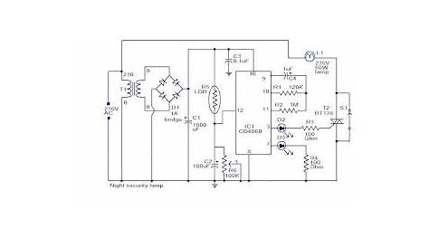 light alarm circuit diagram