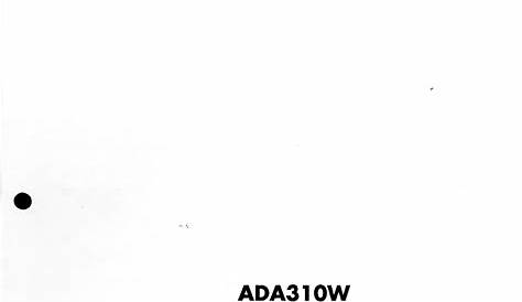 ALTEC LANSING ADA310W USER MANUAL Pdf Download | ManualsLib