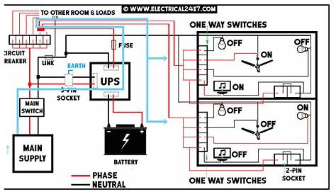 proview ups circuit diagram