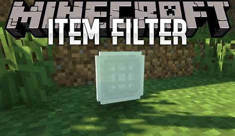 Item Filter Mod (1.20.1, 1.19.2) - Advanced Filtering Items - 9Minecraft.Net