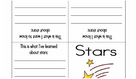 Stars Worksheet for 2nd - 3rd Grade | Lesson Planet