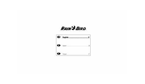 Rain Bird E-6C User Manual | Manualzz
