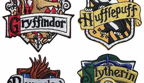 printable hogwarts house crests