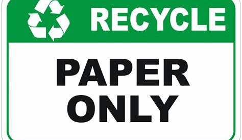 Recycle signs - Recycling signs - National Safety Signs