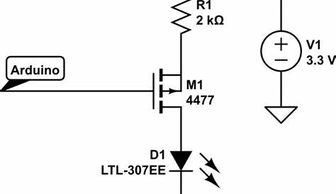 mosfet switch circuit diagram