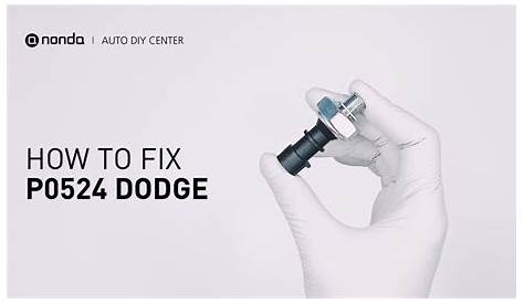 How to Fix DODGE P0524 Engine Code in 4 Minutes [2 DIY Methods / Only