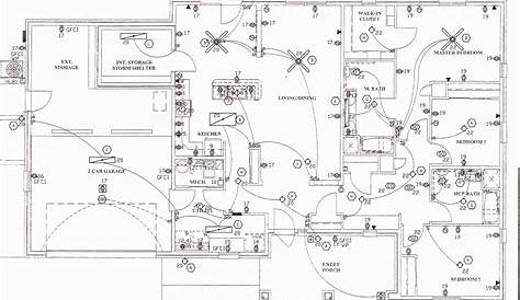 Electrical Wiring Diagram Blueprints Plans House - JHMRad | #143022