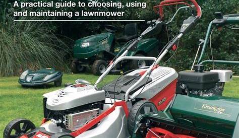 Lawnmower Manual A practical guide to choosing, using and maintaining a