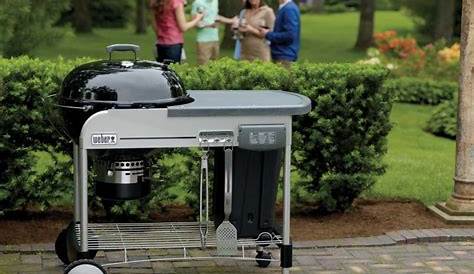 Weber Performer Deluxe GBS 57cm Charcoal Barbecue With Gas Ignition