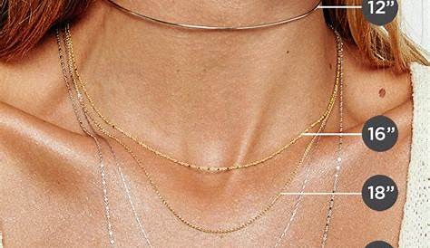 Chain Length Chart – Après Jewelry