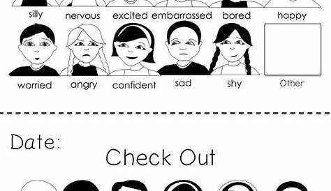 Feelings Check-In Activities & Feelings Chart for Social Emotional