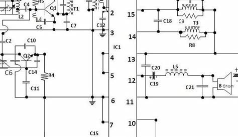 Fm Tuner Circuit Diagram - Wiring View and Schematics Diagram