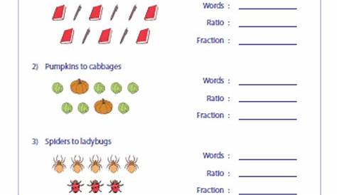 ratio puzzle worksheets
