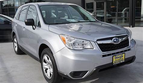 pre owned certified subaru forester