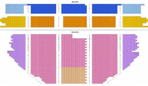 Pantages Theatre Seating Charts - Theatre In LA