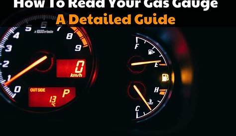 gas gauge reading chart
