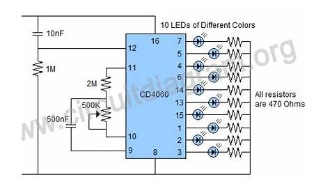 25 led circuit diagram