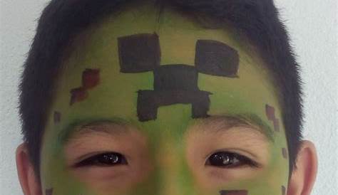 Creeper Minecraft - Face Painting