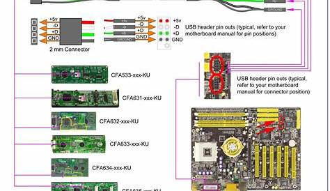 micro usb connector circuit diagram