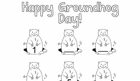groundhog day free worksheets