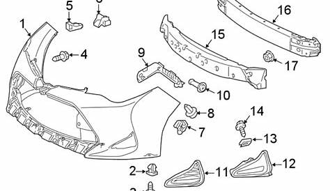 2017 TOYOTA COROLLA Bumper Cover Spacer Panel. 2017-19, W/O SPORT