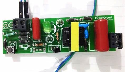 DIY Stun Gun Circuit Diagram on PCB