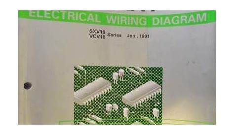 Toyota Camry Electrical Wiring Diagram Manual 1991 EWD125Y | Electrical